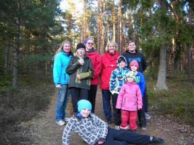 G&auml;nget samlat efter lyckade lopp p&aring; tisdagskv&auml;llen. Vi v&auml;lkomnar nu alla till klubbgemenskapen i Tors&aring;s OK!